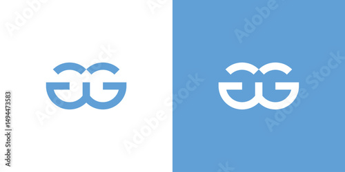 Letter GG Logo Design