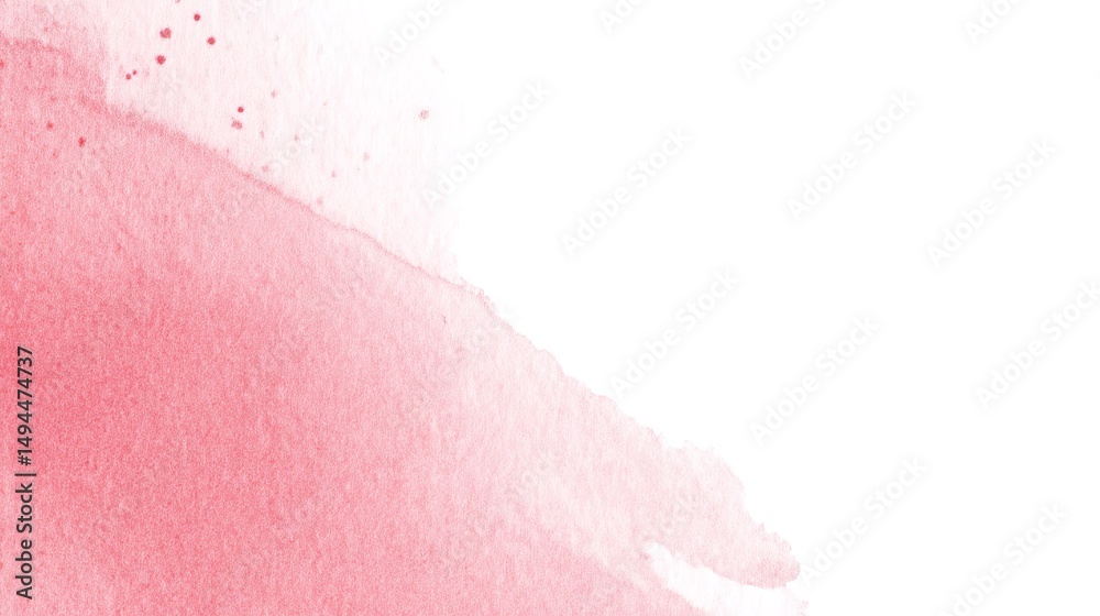Fototapeta premium Soft pink watercolor blend, a delicate dance of hues, embodying serene artistic minimalism