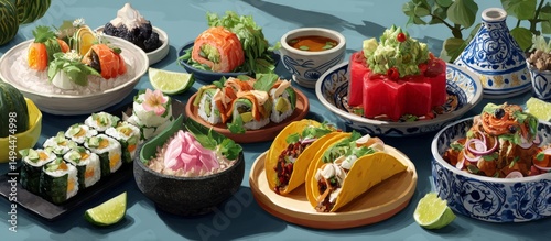 Diverse Food Traditions From Around the World Celebrated in Style