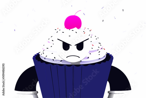 Three dimensional cartoon character design featuring a colorful and dynamic style