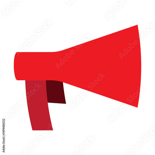 Megaphone  Vector Flat Icon Design