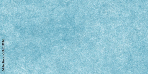 Abstract blue grunge natural smooth cement concrete floor and plaster dirty wall background texture. blue marble texture and blue paper texture. plastered long panoramic concrete wall background.