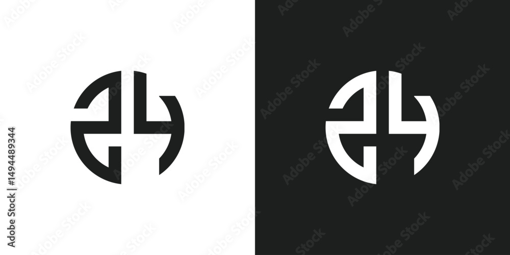 Fototapeta premium Number 24 Logo Design