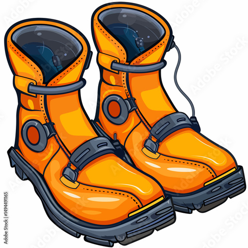 Boots isolated 