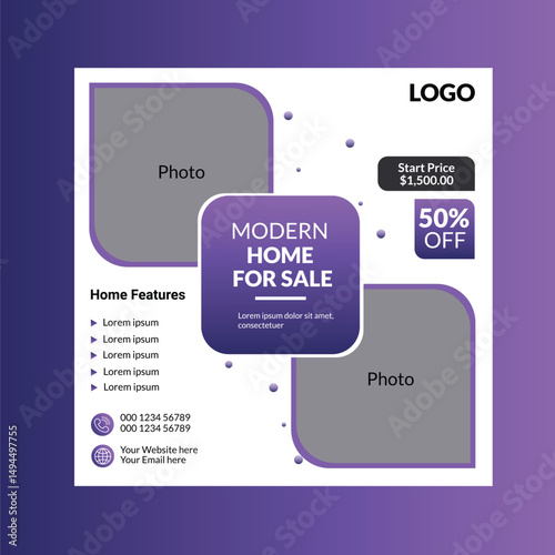 Home Real State Social Media Post  design