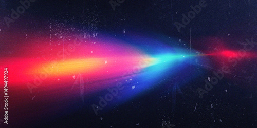 Fototapeta Naklejka Na Ścianę i Meble -  abstract space background. Bright light flash glow glitter neon metallic. texture background