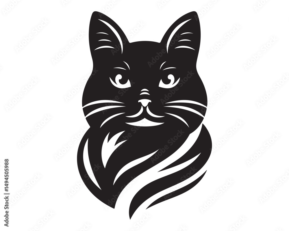 Obraz premium Cat logo 1.eps
