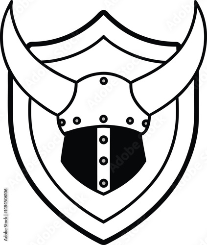 shield with swords