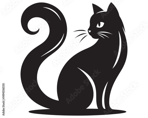 Wallpaper Mural Cat logo 8.eps Torontodigital.ca