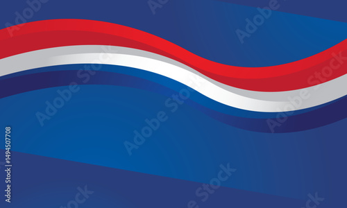 Abstract red and white waves on blue background modern design Free Download Abstract red and white waves on blue background modern design - GFXLoad