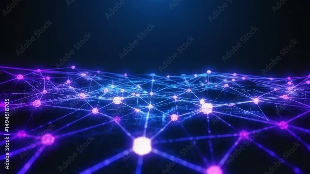 Digital Network Connection Technology Background Digital Network Connection Technology Background