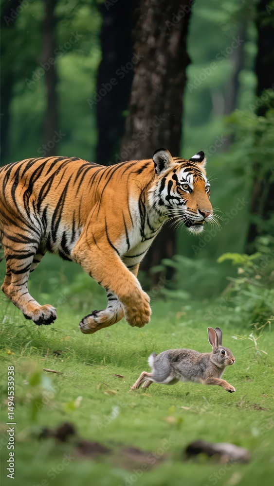 Obraz premium The Tiger of Nature