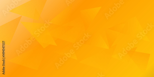 abstract orange background with triangles
