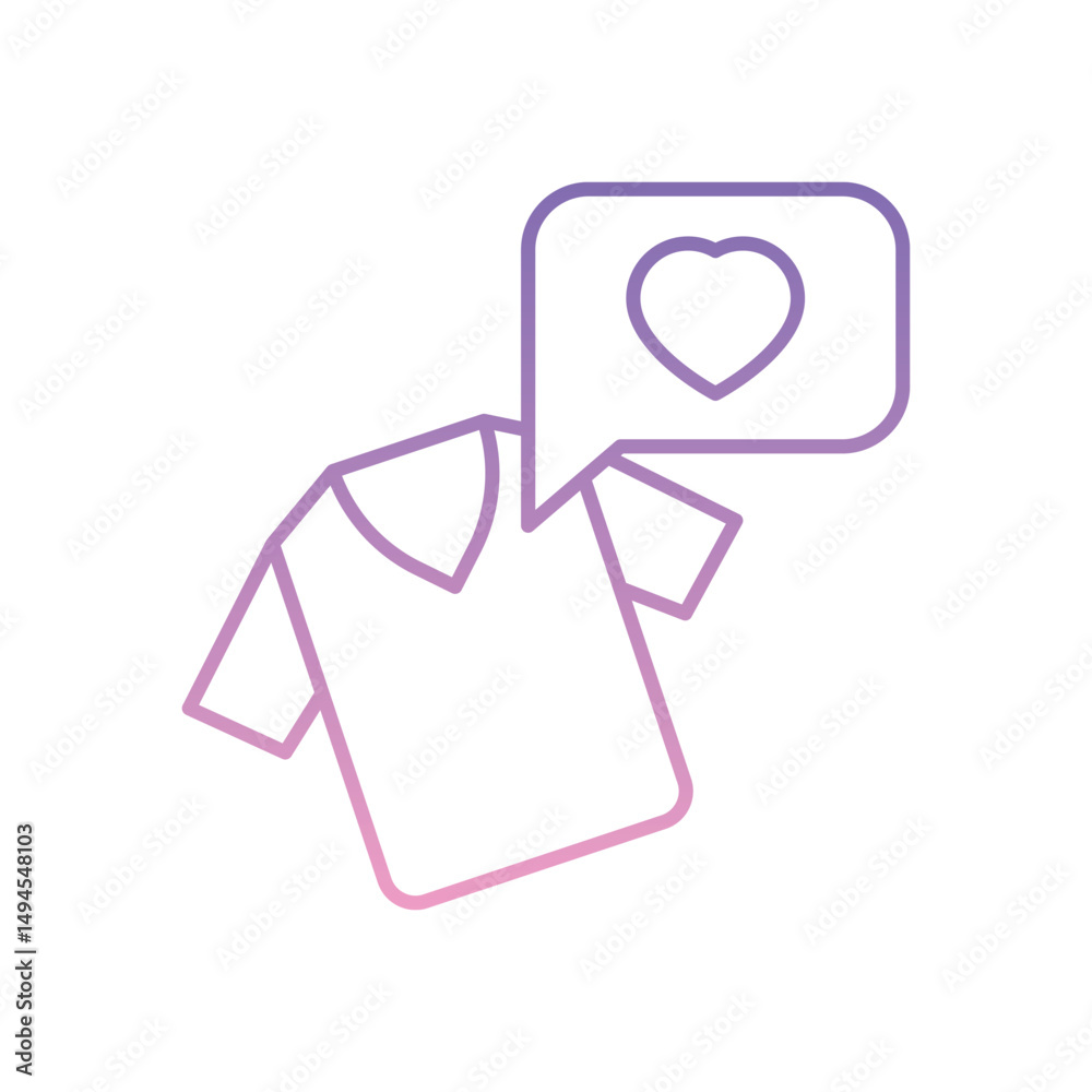 Obraz premium Favorite Icon vector stock illustration