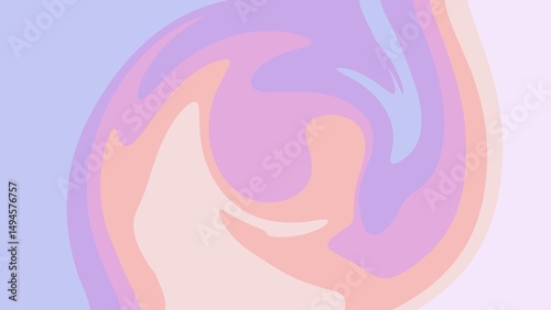 Pastel Abstract Gradient and Fluid Backgrounds Set | 70s Retro Pastel Pink Purple Swirl Background