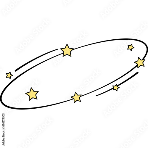 Comic Dizzy Stars Element