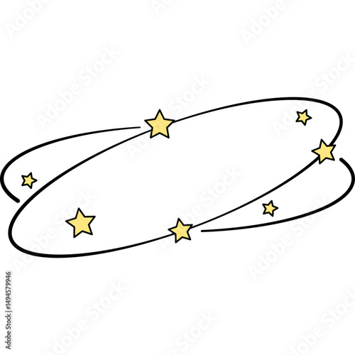 Comic Dizzy Stars Element