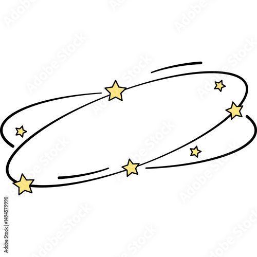 Comic Dizzy Stars Element