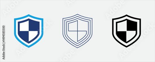 Antivirus icon showing malware protection software