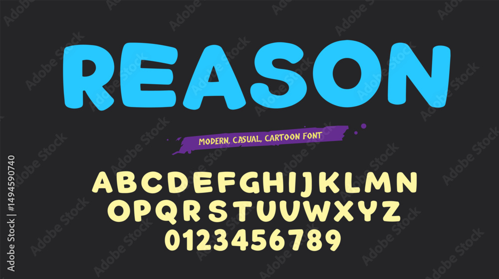 Naklejka premium Modern Alphabet Font. creative geometric alphabet color fonts