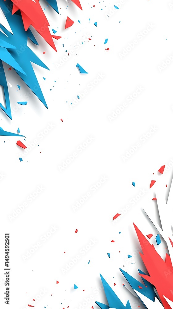 Naklejka premium Abstract geometric design (4)