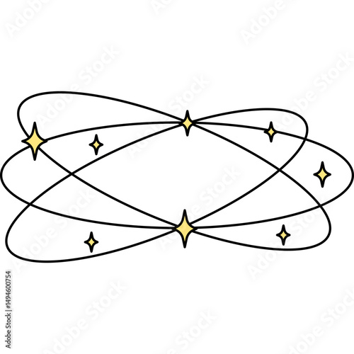 Comic Dizzy Stars Element