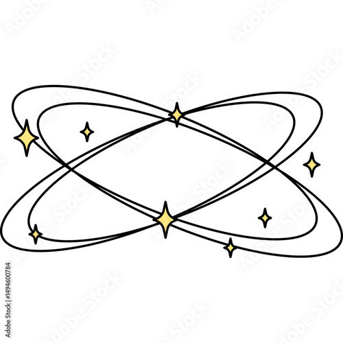 Comic Dizzy Stars Element