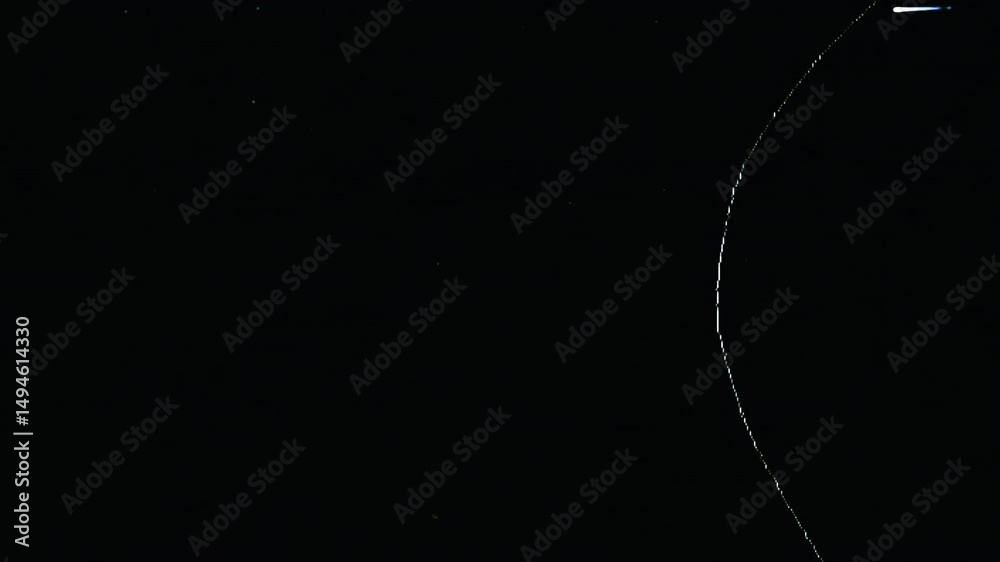 Distorted Analog Static VHS Tracking Menu Screen Seamless 4K Video Overlay Background Effect Loop