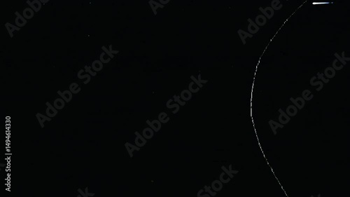 Distorted Analog Static VHS Tracking Menu Screen Seamless 4K Video Overlay Background Effect Loop