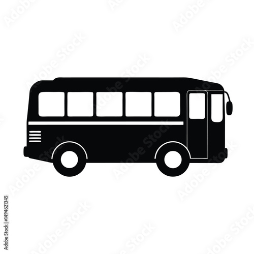 vector illustration of a bus