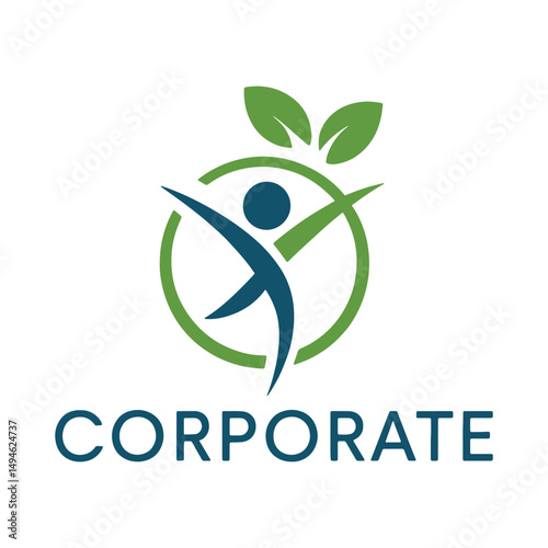 Wellness Logo Design Vector