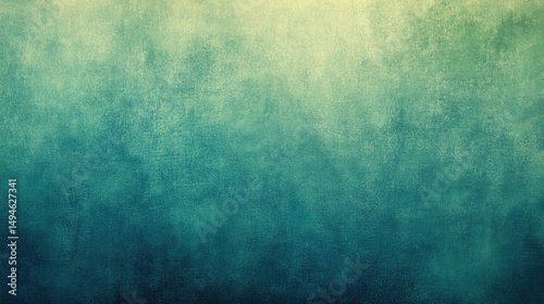 A textured teal backdrop with muted color transitions.
