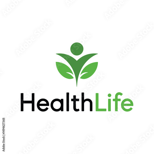 Wellness Logo Design Vector