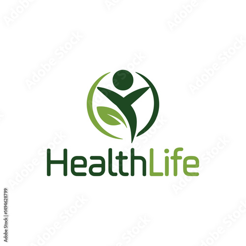 Wellness Logo Design Vector