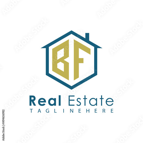 Modern Real Estate Logo – House, Apartment, Building, Architecture, Construction, Property Investment, Corporate Branding Design
