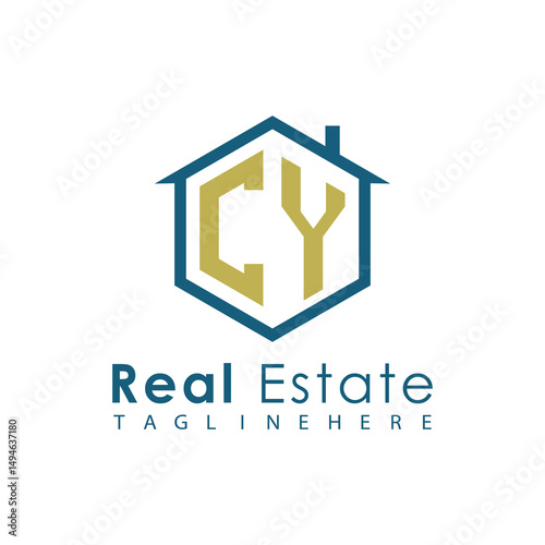 Modern Real Estate Logo – House, Apartment, Building, Architecture, Construction, Property Investment, Corporate Branding Design
