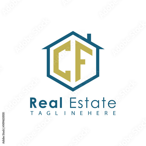 Modern Real Estate Logo – House, Apartment, Building, Architecture, Construction, Property Investment, Corporate Branding Design
