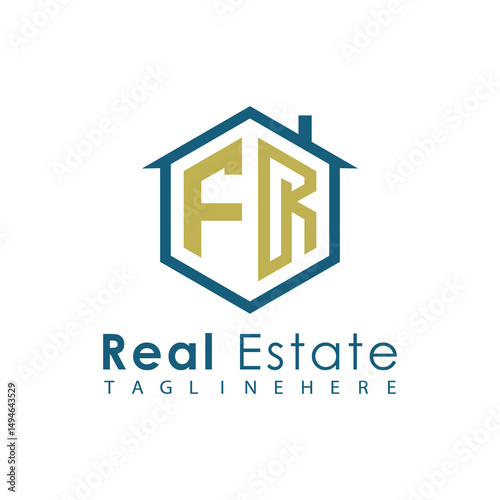 Modern Real Estate Logo – House, Apartment, Building, Architecture, Construction, Property Investment, Corporate Branding Design
