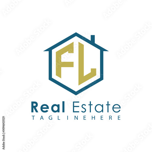 Modern Real Estate Logo – House, Apartment, Building, Architecture, Construction, Property Investment, Corporate Branding Design
