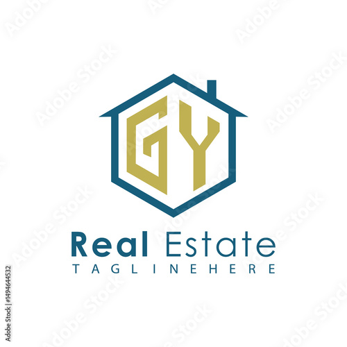 Modern Real Estate Logo – House, Apartment, Building, Architecture, Construction, Property Investment, Corporate Branding Design
