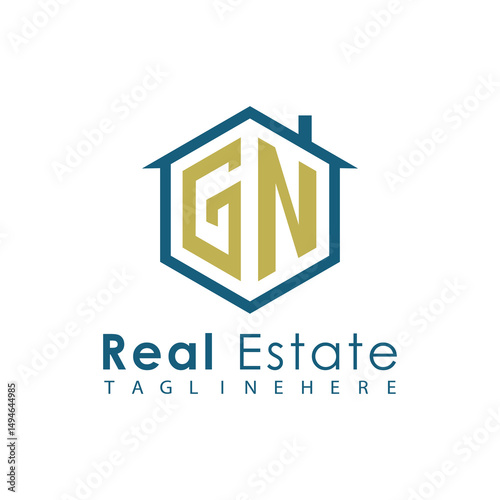Modern Real Estate Logo – House, Apartment, Building, Architecture, Construction, Property Investment, Corporate Branding Design
