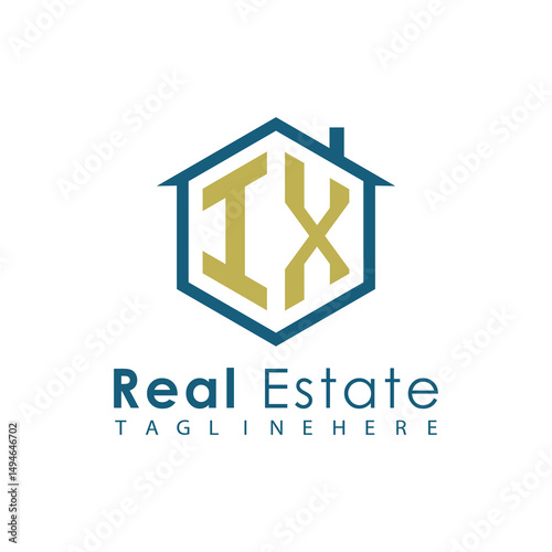 Modern Real Estate Logo – House, Apartment, Building, Architecture, Construction, Property Investment, Corporate Branding Design
