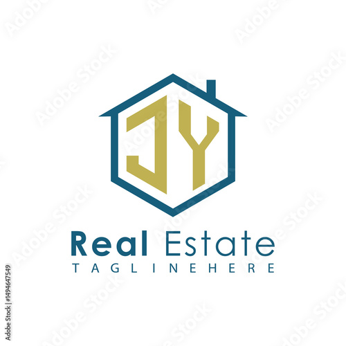 Modern Real Estate Logo – House, Apartment, Building, Architecture, Construction, Property Investment, Corporate Branding Design
