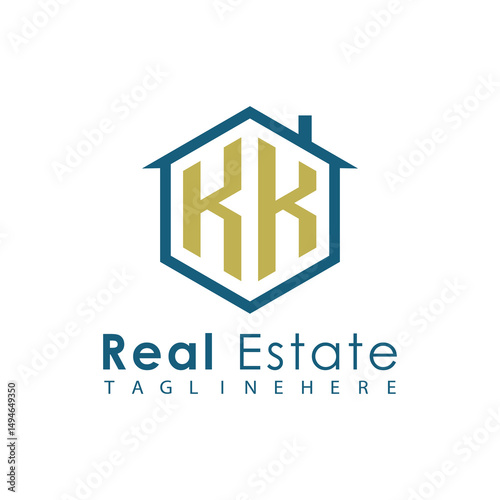 Modern Real Estate Logo – House, Apartment, Building, Architecture, Construction, Property Investment, Corporate Branding Design
