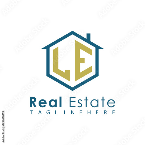 Modern Real Estate Logo – House, Apartment, Building, Architecture, Construction, Property Investment, Corporate Branding Design
