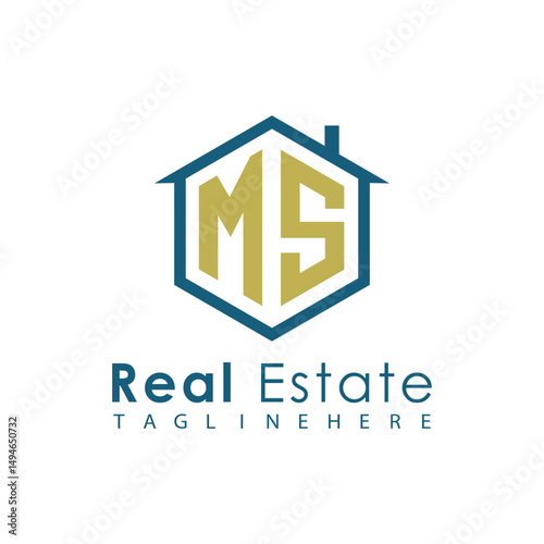 Modern Real Estate Logo – House, Apartment, Building, Architecture, Construction, Property Investment, Corporate Branding Design
