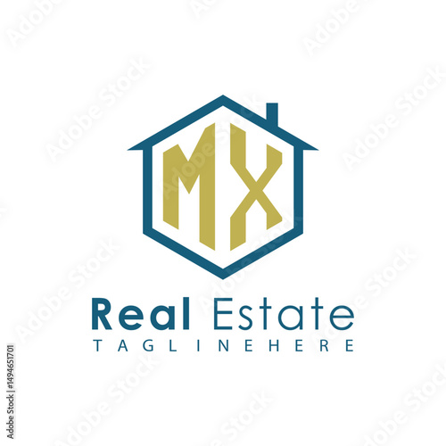 Modern Real Estate Logo – House, Apartment, Building, Architecture, Construction, Property Investment, Corporate Branding Design
