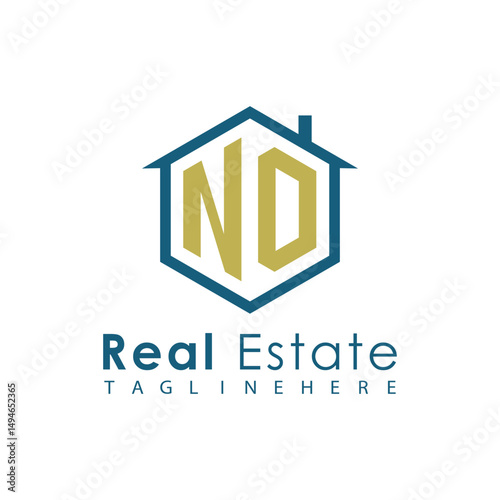 Modern Real Estate Logo – House, Apartment, Building, Architecture, Construction, Property Investment, Corporate Branding Design
