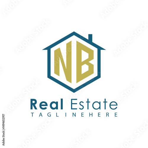 Modern Real Estate Logo – House, Apartment, Building, Architecture, Construction, Property Investment, Corporate Branding Design
