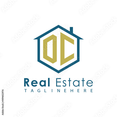 Modern Real Estate Logo – House, Apartment, Building, Architecture, Construction, Property Investment, Corporate Branding Design
